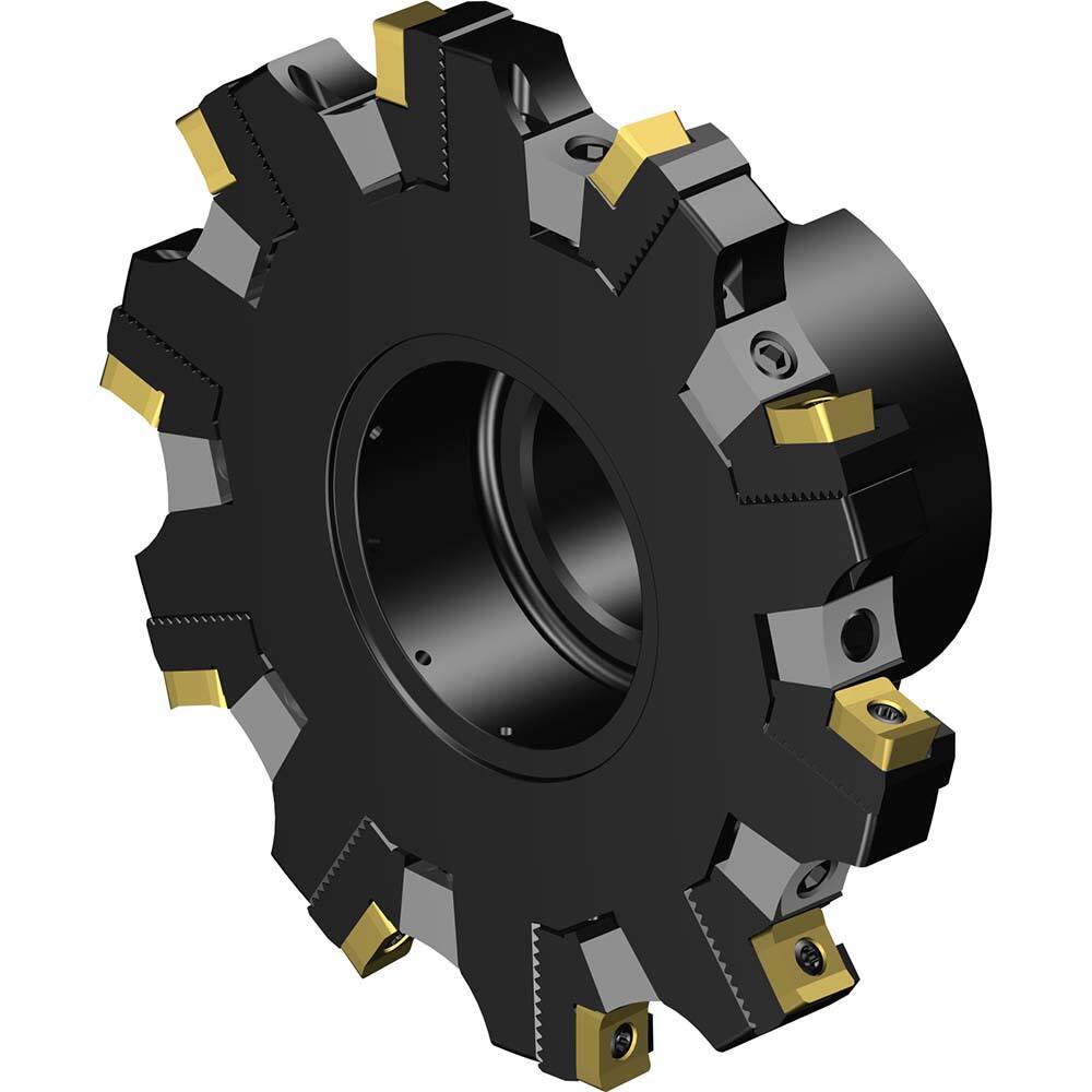 Indexable Slotting Cutter: 125 mm Cutter Dia, Arbor Hole Connection, 7.6 mm Max Depth of Cut, 32 mm Hole MPN:7843408