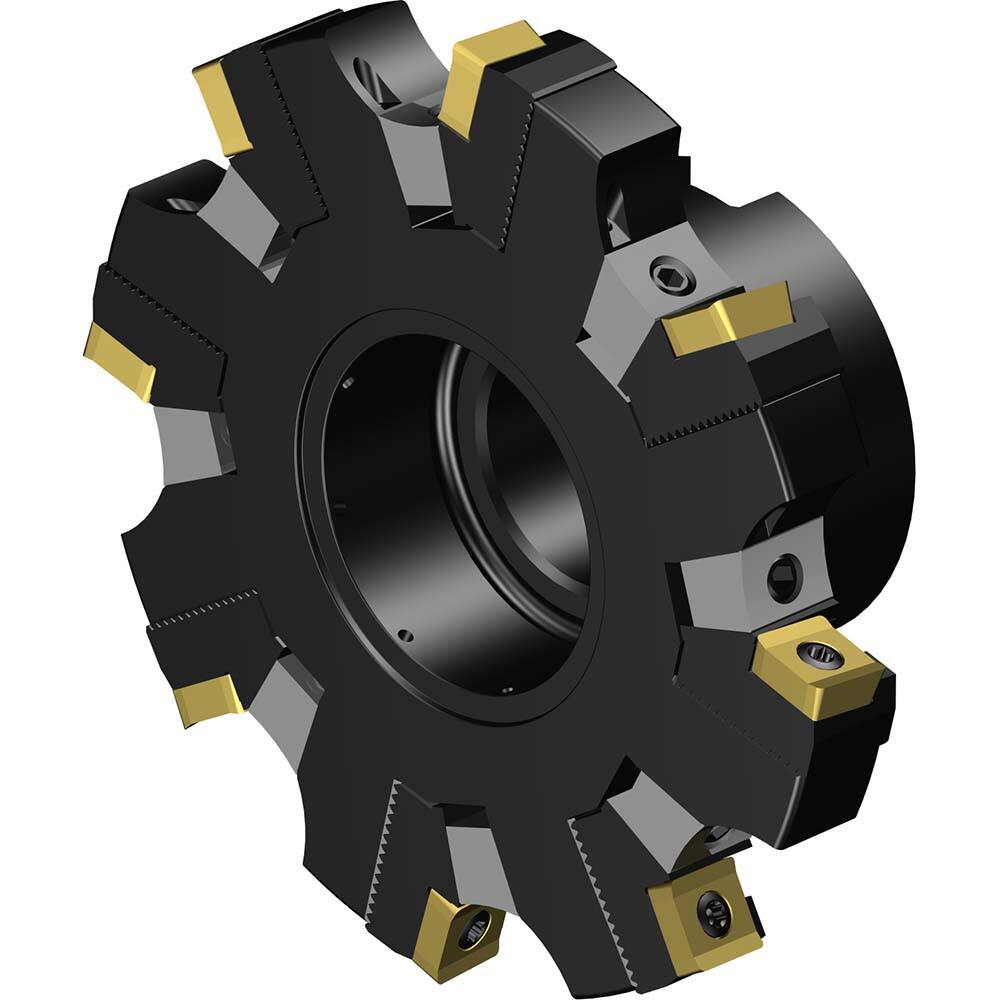 Indexable Slotting Cutter: 125 mm Cutter Dia, Arbor Hole Connection, 10.6 mm Max Depth of Cut, 32 mm Hole MPN:7843410