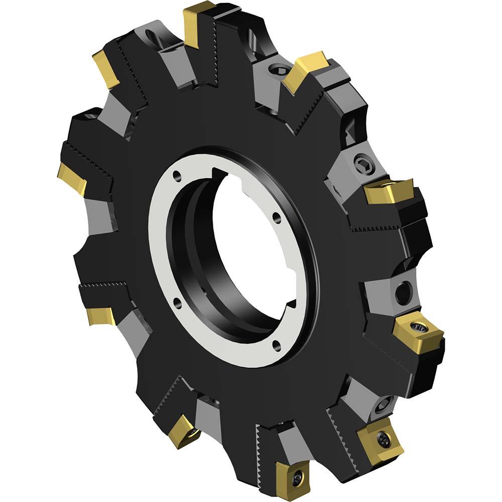 Indexable Slotting Cutter: 125 mm Cutter Dia, Arbor Hole Connection, 7.6 mm Max Depth of Cut, 40 mm Hole MPN:7843411