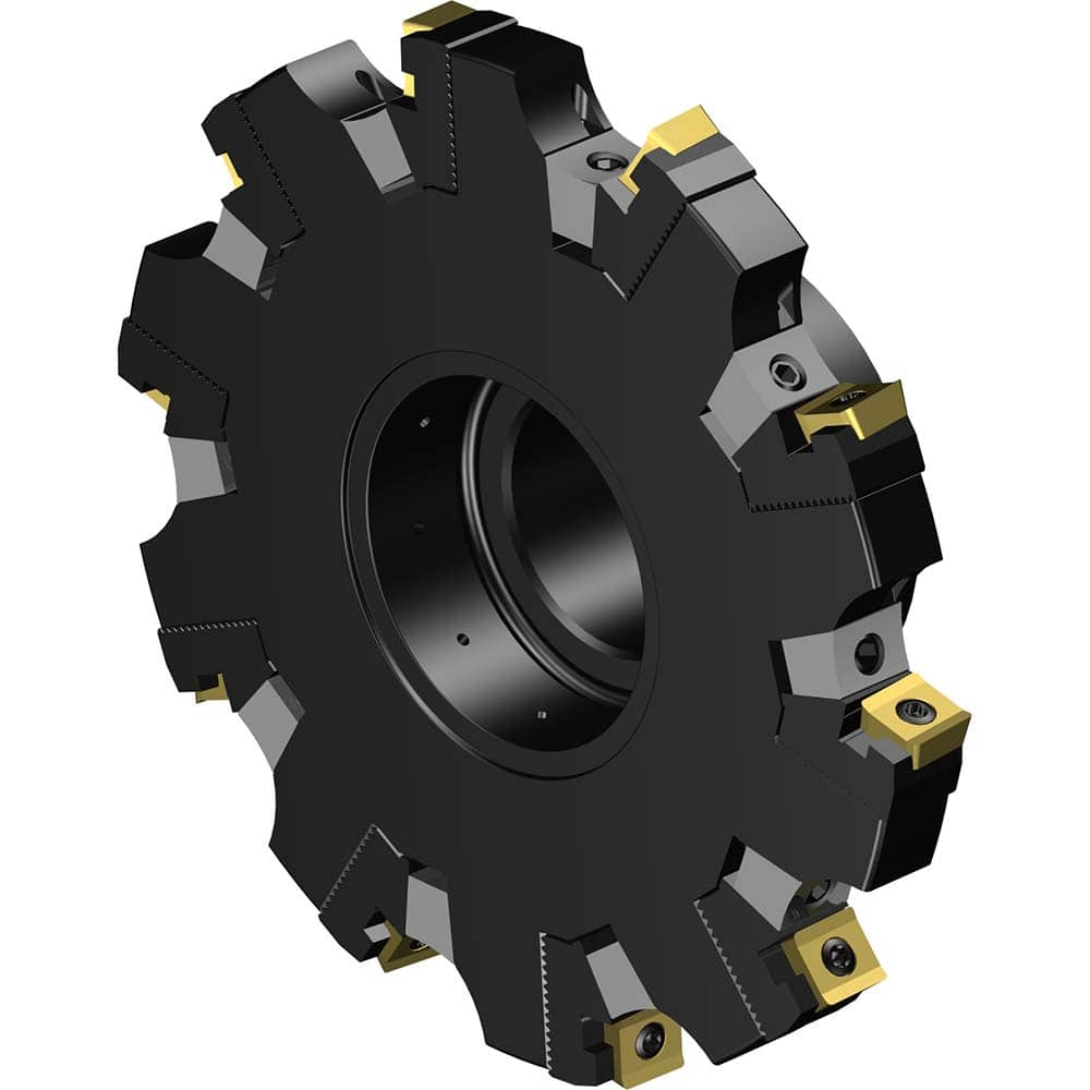 Indexable Slotting Cutter: 160 mm Cutter Dia, Arbor Hole Connection, 10.6 mm Max Depth of Cut, 40 mm Hole MPN:7843420