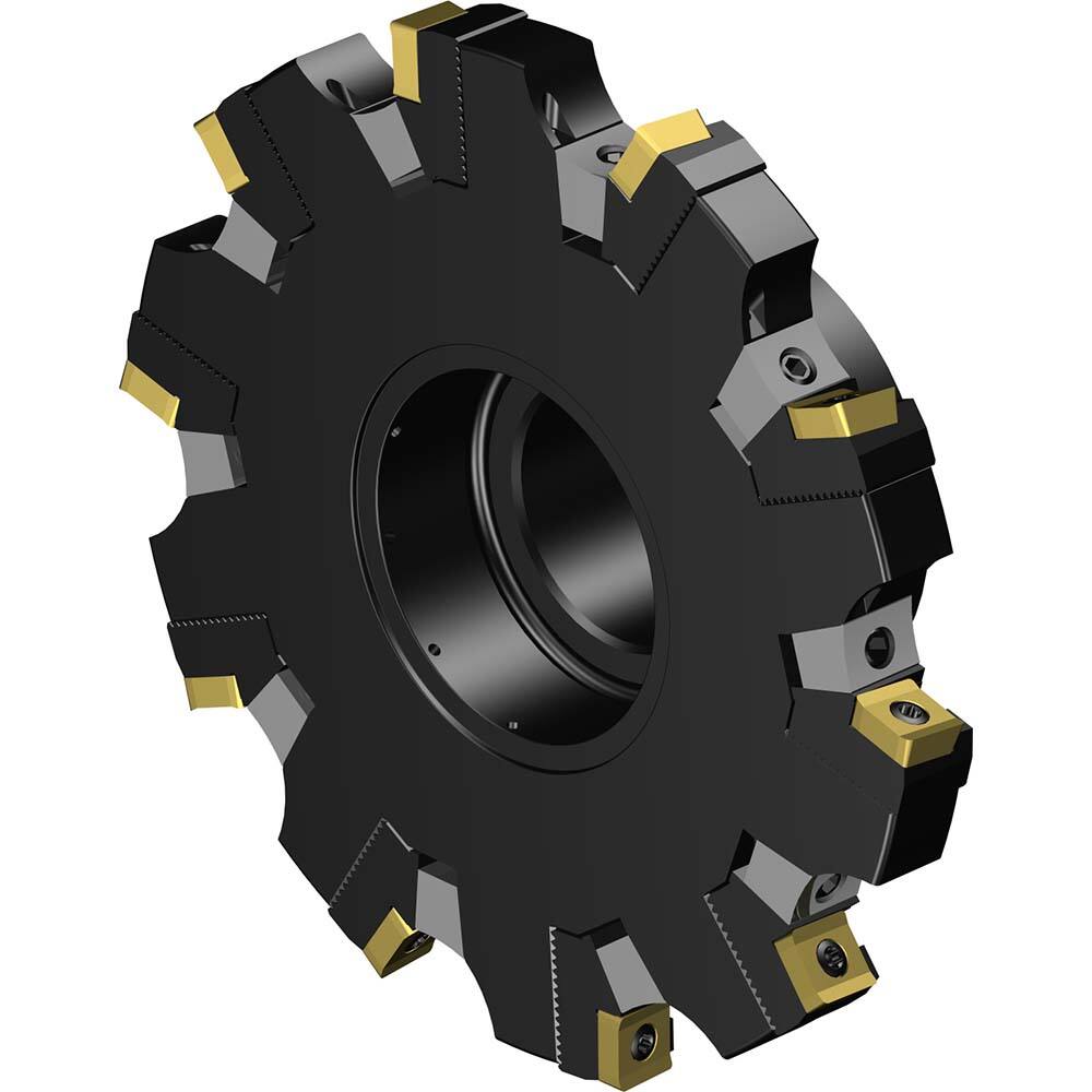 Indexable Slotting Cutter: 160 mm Cutter Dia, Arbor Hole Connection, 10.6 mm Max Depth of Cut, 40 mm Hole MPN:7843421