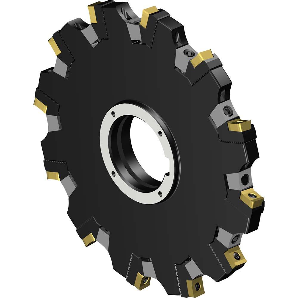 Indexable Slotting Cutter: 160 mm Cutter Dia, Arbor Hole Connection, 7.6 mm Max Depth of Cut, 40 mm Hole MPN:7843422