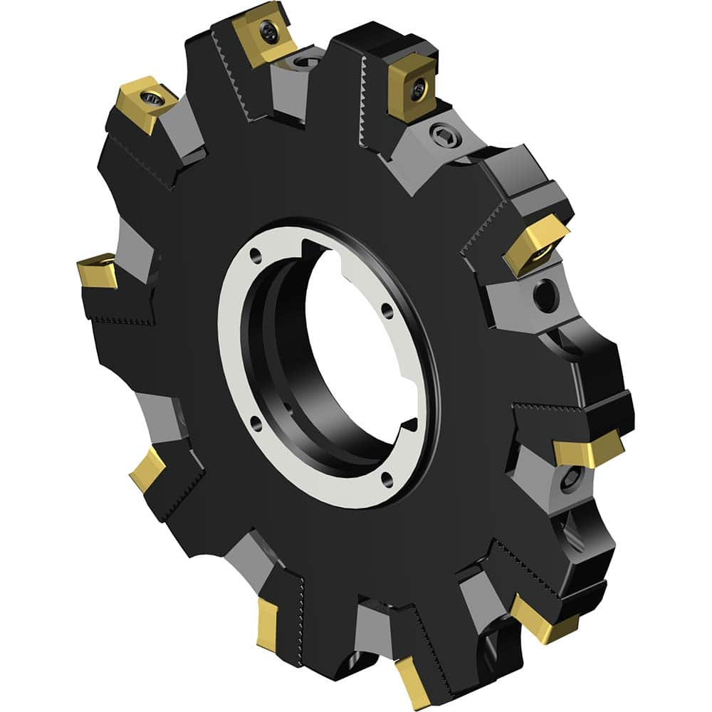 Indexable Slotting Cutter: 127 mm Cutter Dia, Arbor Hole Connection, 0.299