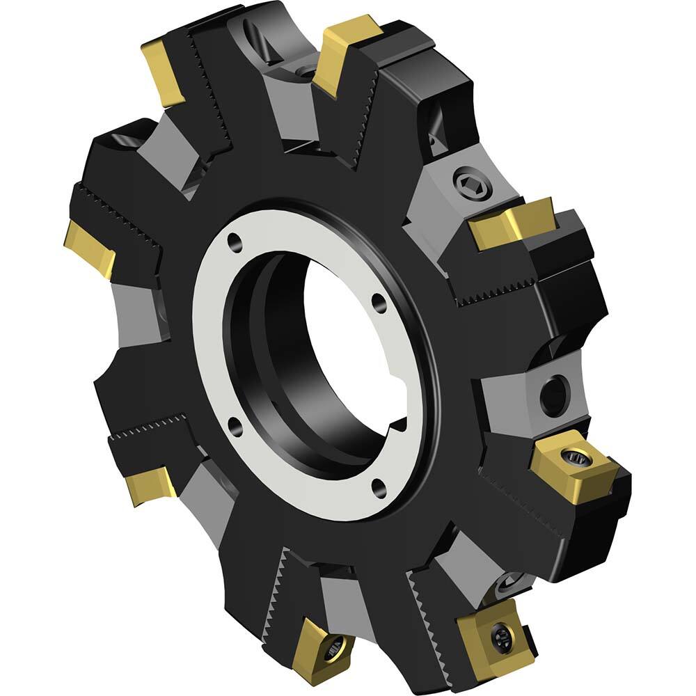 Indexable Slotting Cutter: 101 mm Cutter Dia, Arbor Hole Connection, 0.299