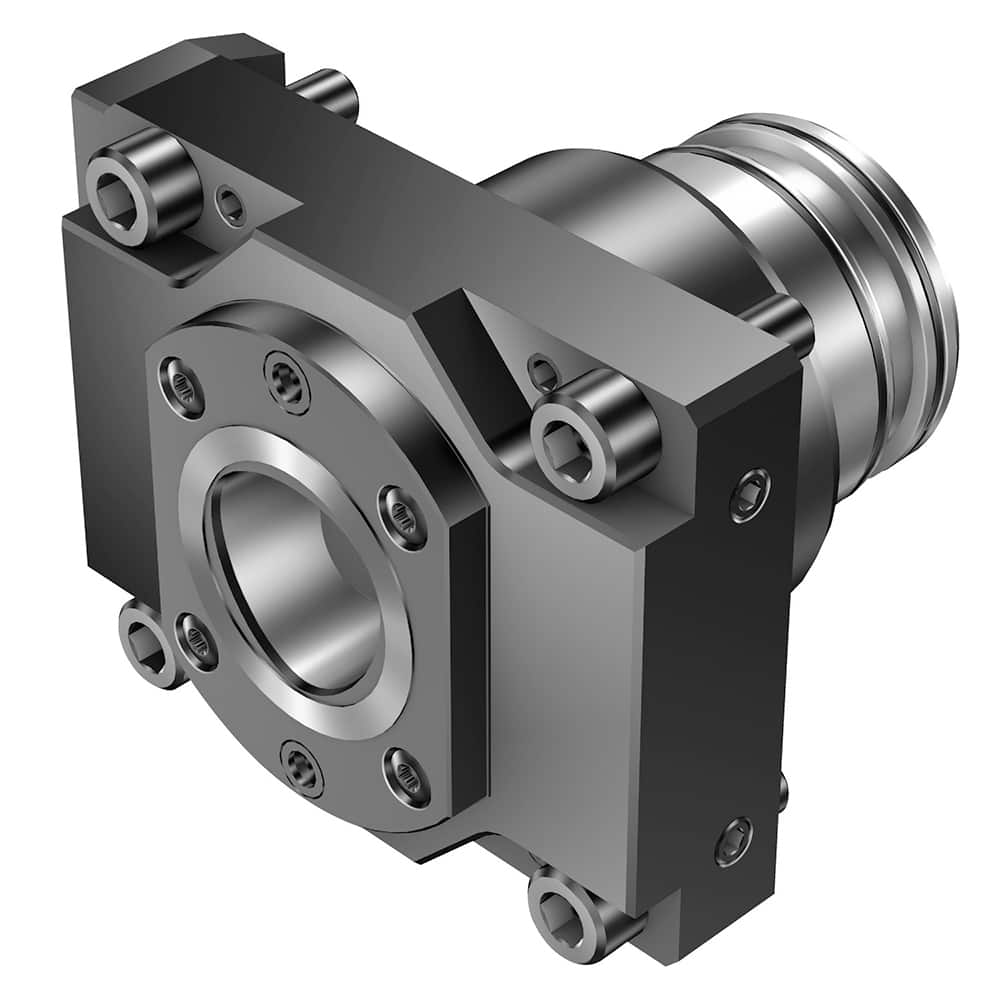 Lathe Modular Clamping Units, Clamping Unit Type: Adapter/Mount , Connection Size: C6 , Cutting Direction: Left Hand , Head Height (mm): 105.000  MPN:8093978