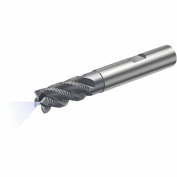 Corner Radius End Mill: 16 mm Dia, 32 mm LOC, 0.4 mm Radius, 4 Flutes, Solid Carbide MPN:5742620