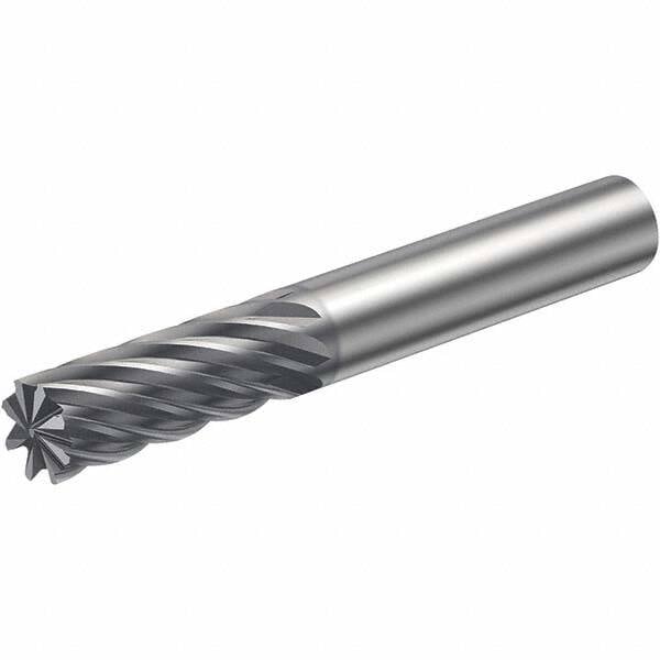 Square End Mill: 12 mm Dia, 26 mm LOC, 12 Flutes, Solid Carbide MPN:5742632