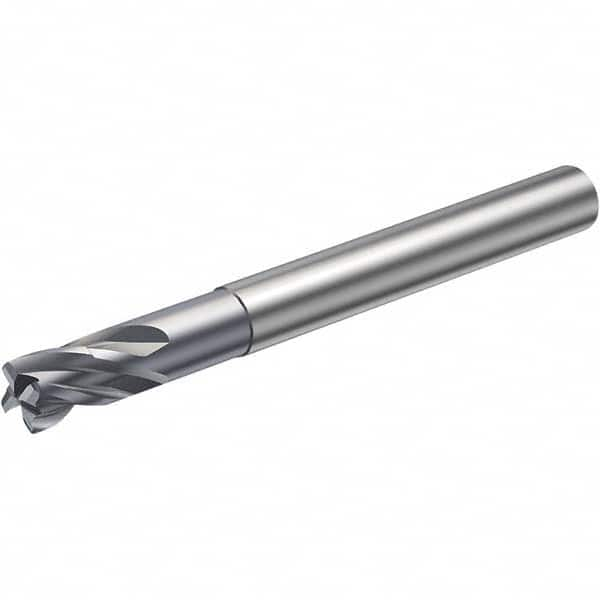 Square End Mill: 5 mm Dia, 5 mm LOC, 4 Flutes, Solid Carbide MPN:5742880