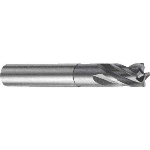 Square End Mill: 12 mm Dia, 12 mm LOC, 4 Flutes, Solid Carbide MPN:5742956