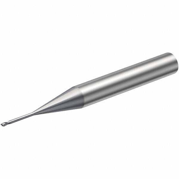 Square End Mill: 0.6 mm Dia, 0.6 mm LOC, 2 Flutes, Solid Carbide MPN:5742985