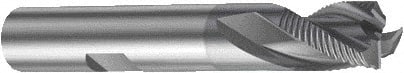 Square End Mill: 12 mm Dia, 12 mm LOC, 3 Flutes, Solid Carbide MPN:5743142