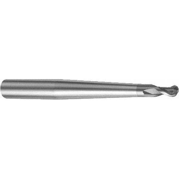 Ball End Mill: 0.1969