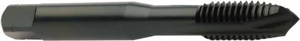Spiral Point Tap: M2.5x0.45 Metric, 2 Flutes, Plug Chamfer, 6H Class of Fit, High-Speed Steel MPN:6181641