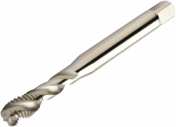 Spiral Flute Tap: M3x0.50 M, 3 Flutes, 6H Class of Fit, High Speed Steel MPN:6182139