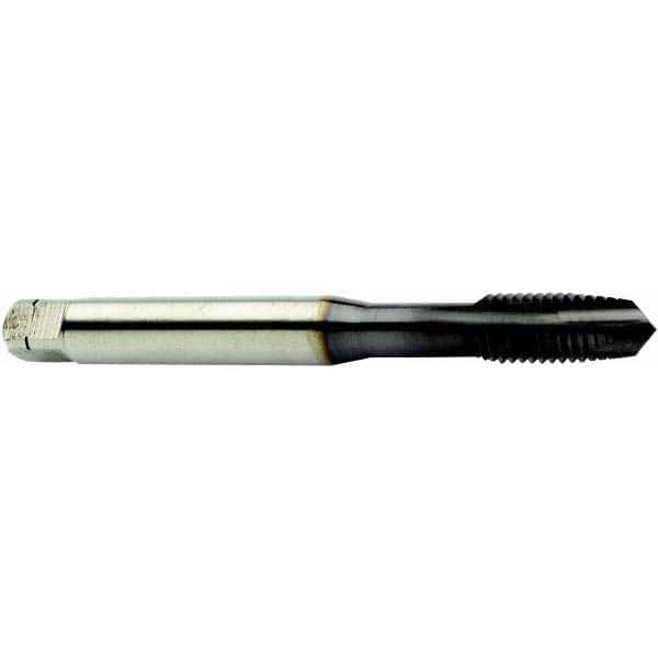 Spiral Point Tap: #5-40, UNC, 3 Flutes, Plug, 2B, High Speed Steel, TiAlN Finish MPN:6182303