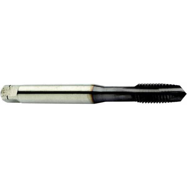 Spiral Point Tap: M14x2 Metric, 4 Flutes, Plug Chamfer, 6H Class of Fit, High-Speed Steel, TiAlN Coated MPN:6182762
