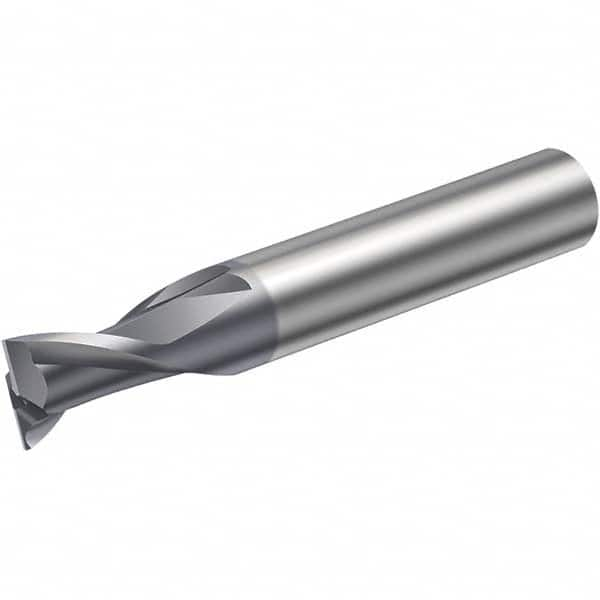 Square End Mill: 1 mm Dia, 3.5 mm LOC, 2 Flutes, Solid Carbide MPN:6259501