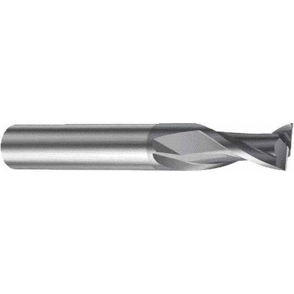 Square End Mill: 2 mm Dia, 6.5 mm LOC, 2 Flutes, Solid Carbide MPN:6259636