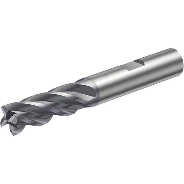 Corner Radius End Mill: 10 mm Dia, 22.5 mm LOC, 4 Flutes, Solid Carbide MPN:6259736