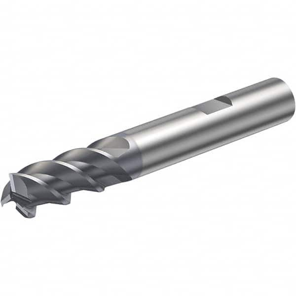 Square End Mill: 2 mm Dia, 6 mm LOC, 3 Flutes, Solid Carbide MPN:6259860