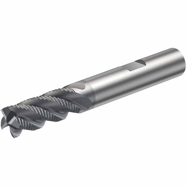 Corner Radius End Mill: 6 mm Dia, 13 mm LOC, 4 Flutes, Solid Carbide MPN:6259868