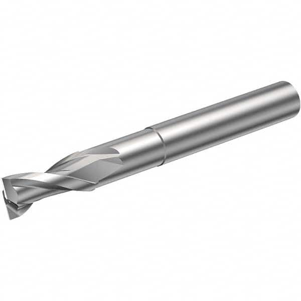 Corner Radius End Mill: 16 mm Dia, 20 mm LOC, 2 Flutes, Solid Carbide MPN:6259982