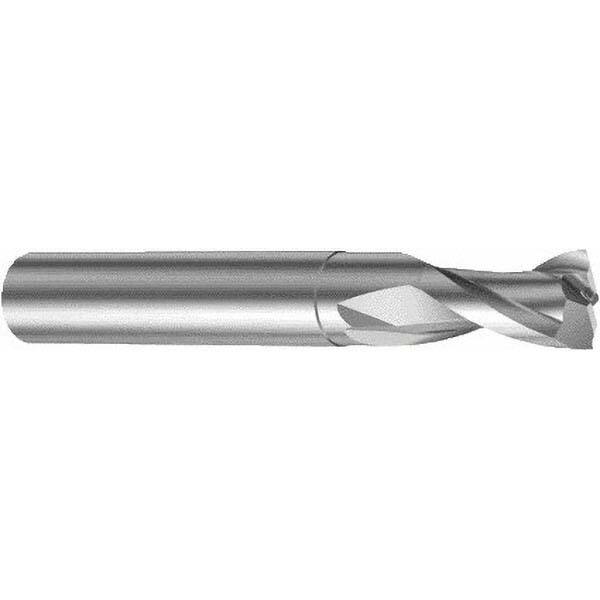 Square End Mill: 12 mm Dia, 18 mm LOC, 2 Flutes, Solid Carbide MPN:6259992