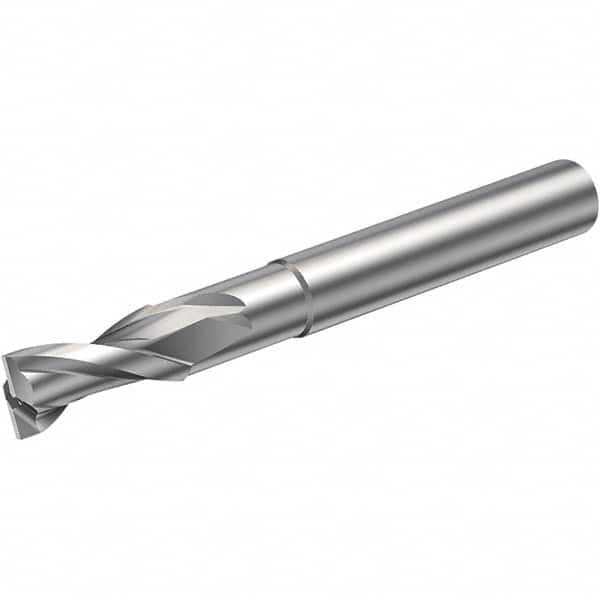 Corner Radius End Mill: 5 mm Dia, 7.5 mm LOC, 0.15 mm Radius, 2 Flutes, Solid Carbide MPN:6260006