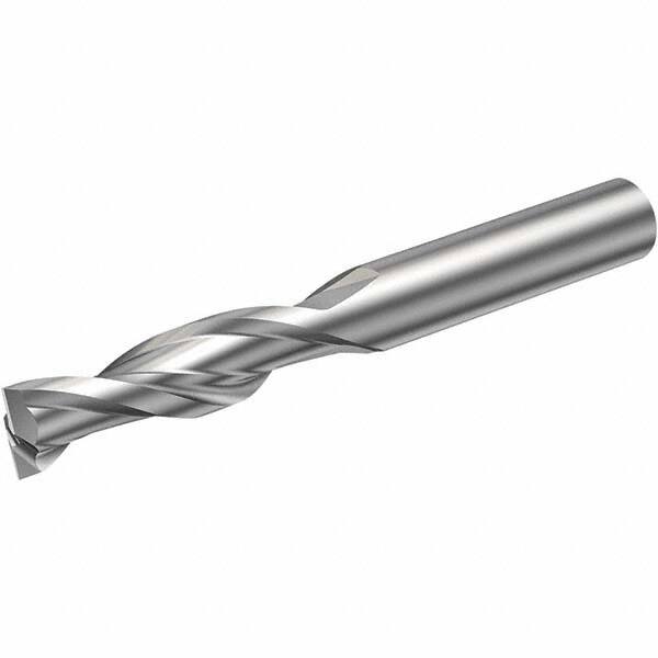 Square End Mill: 6 mm Dia, 22 mm LOC, 2 Flutes, Solid Carbide MPN:6260029