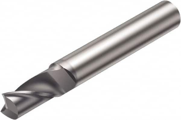 Square End Mill: 3 mm Dia, 7 mm LOC, 1 Flute, Solid Carbide MPN:6260071