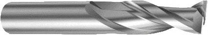 Square End Mill: 12 mm Dia, 22 mm LOC, 2 Flutes, Solid Carbide MPN:6260078