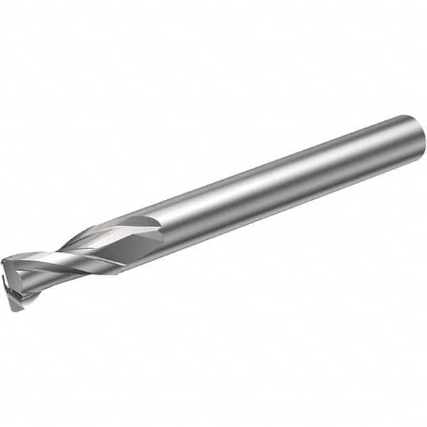 Square End Mill: 8 mm Dia, 13 mm LOC, 2 Flutes, Solid Carbide MPN:6261154