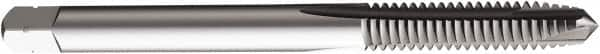 Spiral Point Tap: #4-40 UNC, 3 Flutes, Plug Chamfer, 3BX Class of Fit, High-Speed Steel-E-PM, TiCN Coated MPN:6423759