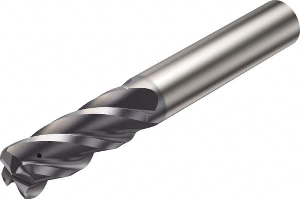 Square End Mill: 6 mm Dia, 13 mm LOC, 4 Flutes, Solid Carbide MPN:6732495