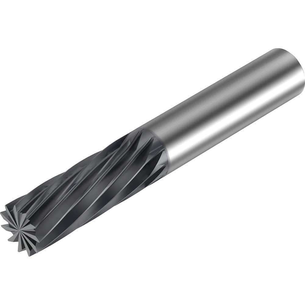 Square End Mill: 6 mm Dia, 18 mm LOC, 7 Flutes, Solid Carbide MPN:7254428