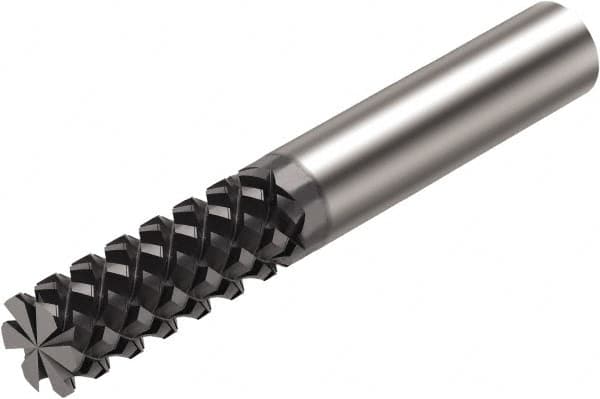 Square End Mill: 6 mm Dia, 18 mm LOC, 5 Flutes, Solid Carbide MPN:7254438