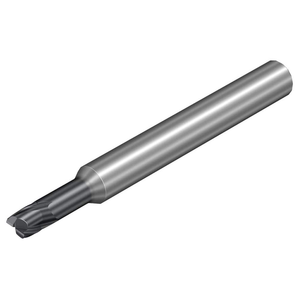 Square End Mill: 2 mm Dia, 2 mm LOC, 2 Flutes, Solid Carbide MPN:8213373