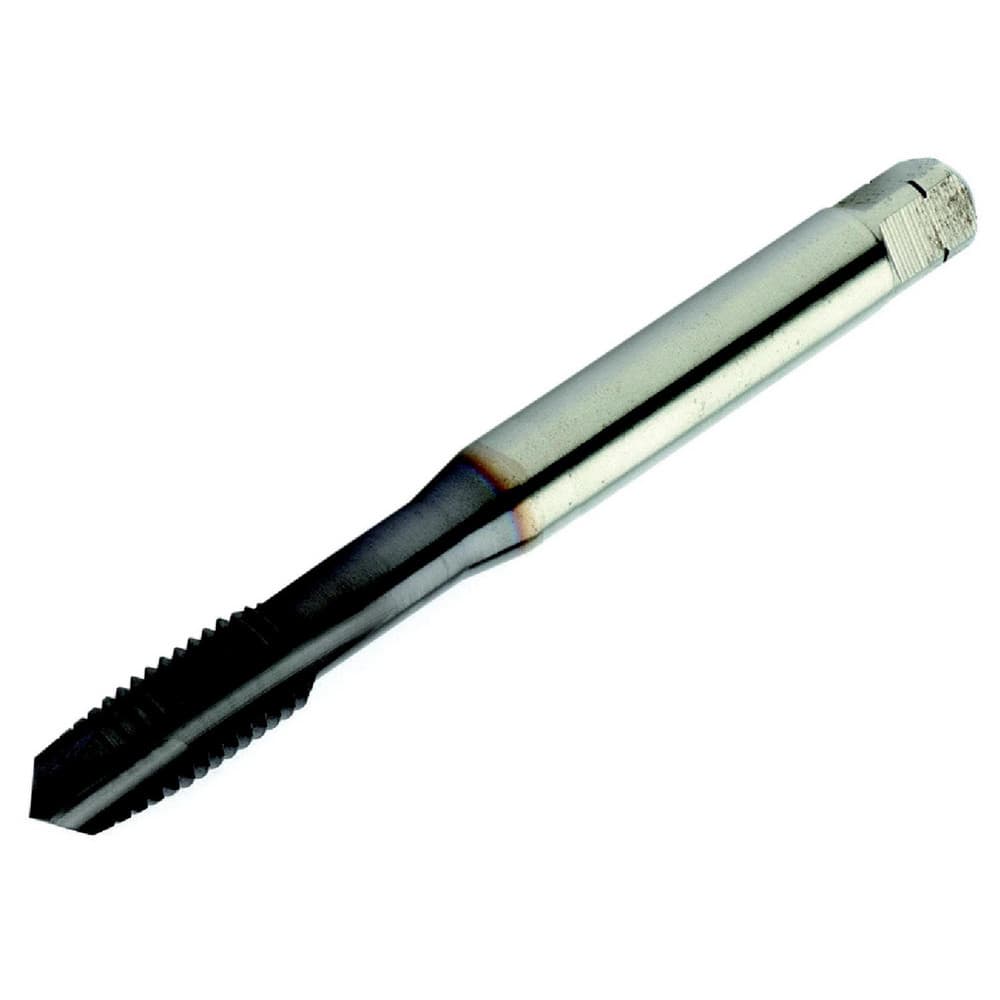 Spiral Point Tap: 1/4-20 UNC, 3 Flutes, Plug, 2B Class of Fit, Powdered Metal, TiAlN Coated MPN:8248145