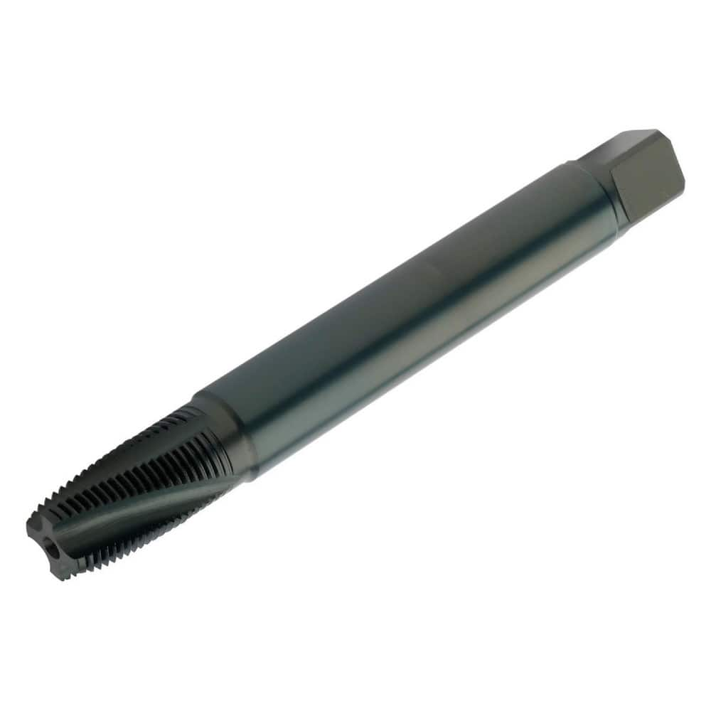 Spiral Flute Tap: 1/4-18 NPT, 4 Flutes, Semi-Bottoming, NORMAL Class of Fit, High Speed Steel, FeN Coated MPN:8248263