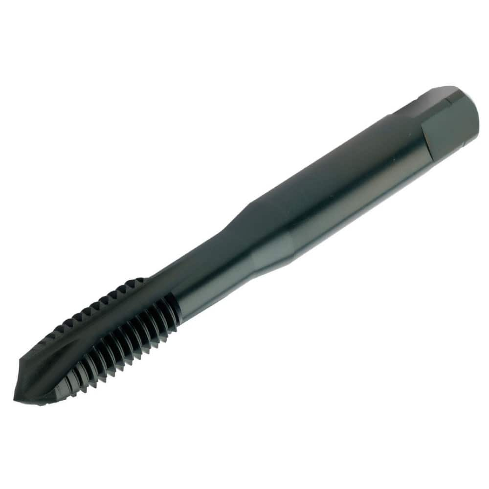 Spiral Point Tap: M12x1.75 Metric, 3 Flutes, Plug, 6H Class of Fit, High Speed Steel, TiAlN Coated MPN:8248448