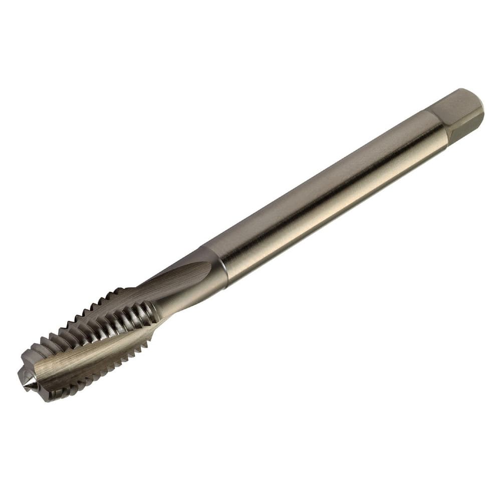 Spiral Flute Tap: M6 M, 3 Flutes, Semi-Bottoming, 6H Class of Fit, Carbide, Uncoated MPN:8251259