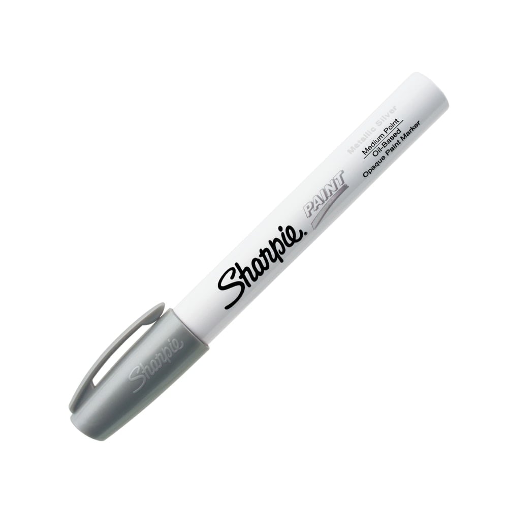 Sharpie Paint Marker, Bullet Point, Silver (Min Order Qty 29) MPN:35560