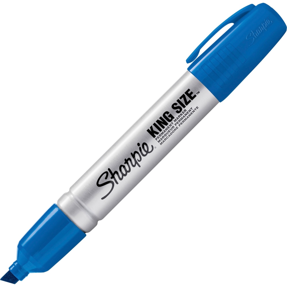 Sharpie King-Size Permanent Marker, Blue (Min Order Qty 3) MPN:15003