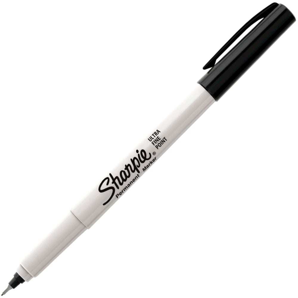 Sanford Sharpie Ultra Fine Point Permanent Marker - Ultra Fine Marker Point - No - Black - 36 / Box (Min Order Qty 2) MPN:2082960