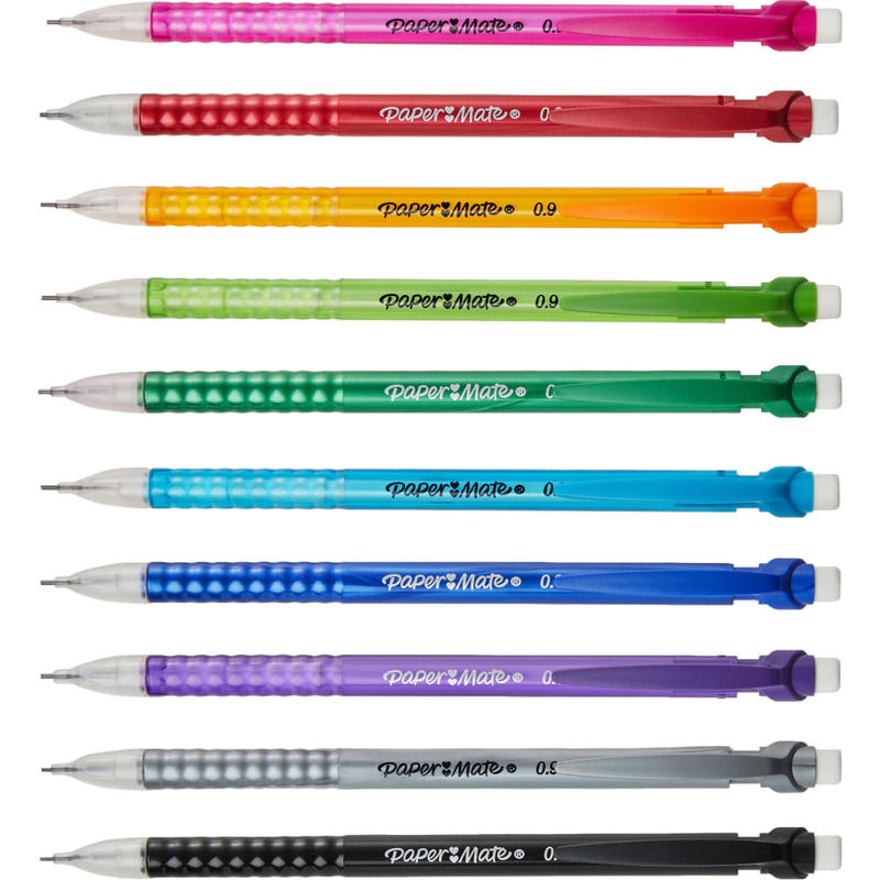 Paper Mate Write Bros. Strong Mechanical Pencils, #2 Lead, Bold Point, 0.9 mm, Pack Of 12 (Min Order Qty 16) MPN:2096304