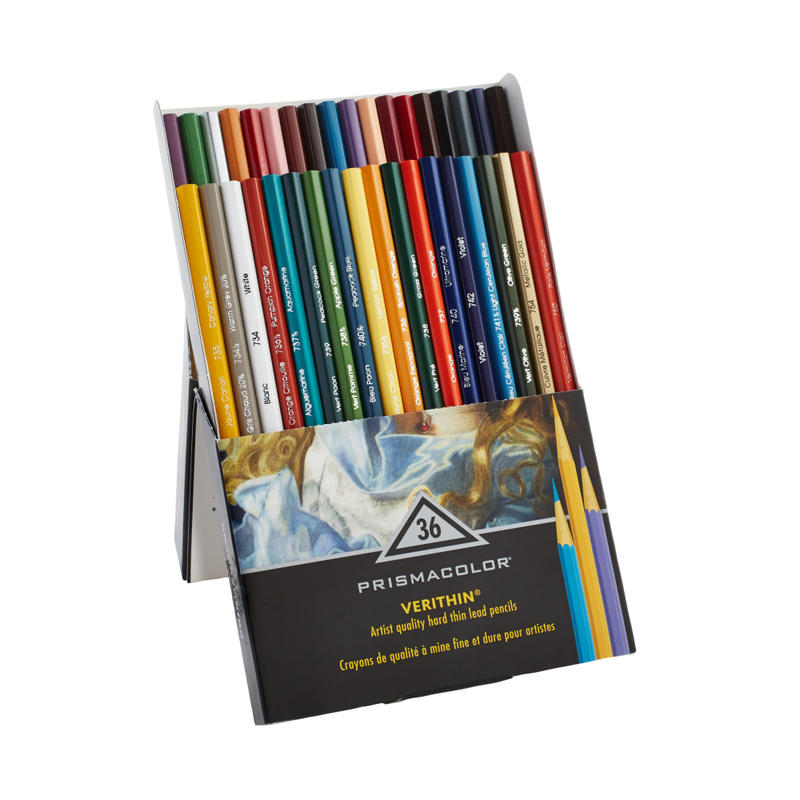 Prismacolor Verithin Colored Pencils, Assorted Colors, Set Of 36 (Min Order Qty 3) MPN:2428