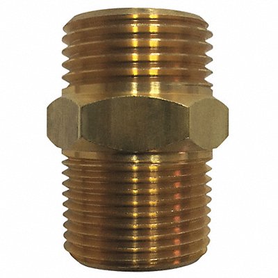Hose to Pipe Adapter Brass 3/4 x 3/4 MPN:H26