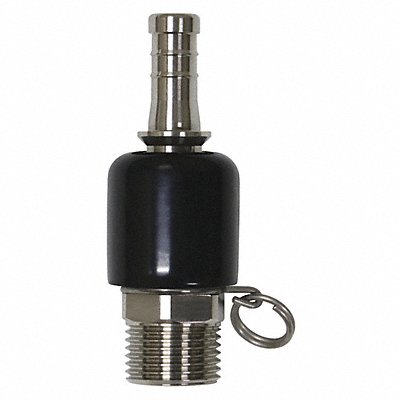 Hose Adapter SS 1/2 x 3/4 MPN:N33S