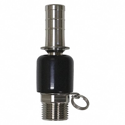 Hose Adapter SS 3/4 x 3/4 MPN:N35S