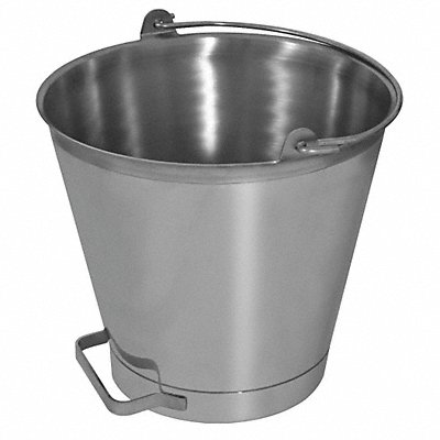 Pail 16 qt Stainless Steel Extra Handle MPN:P16H